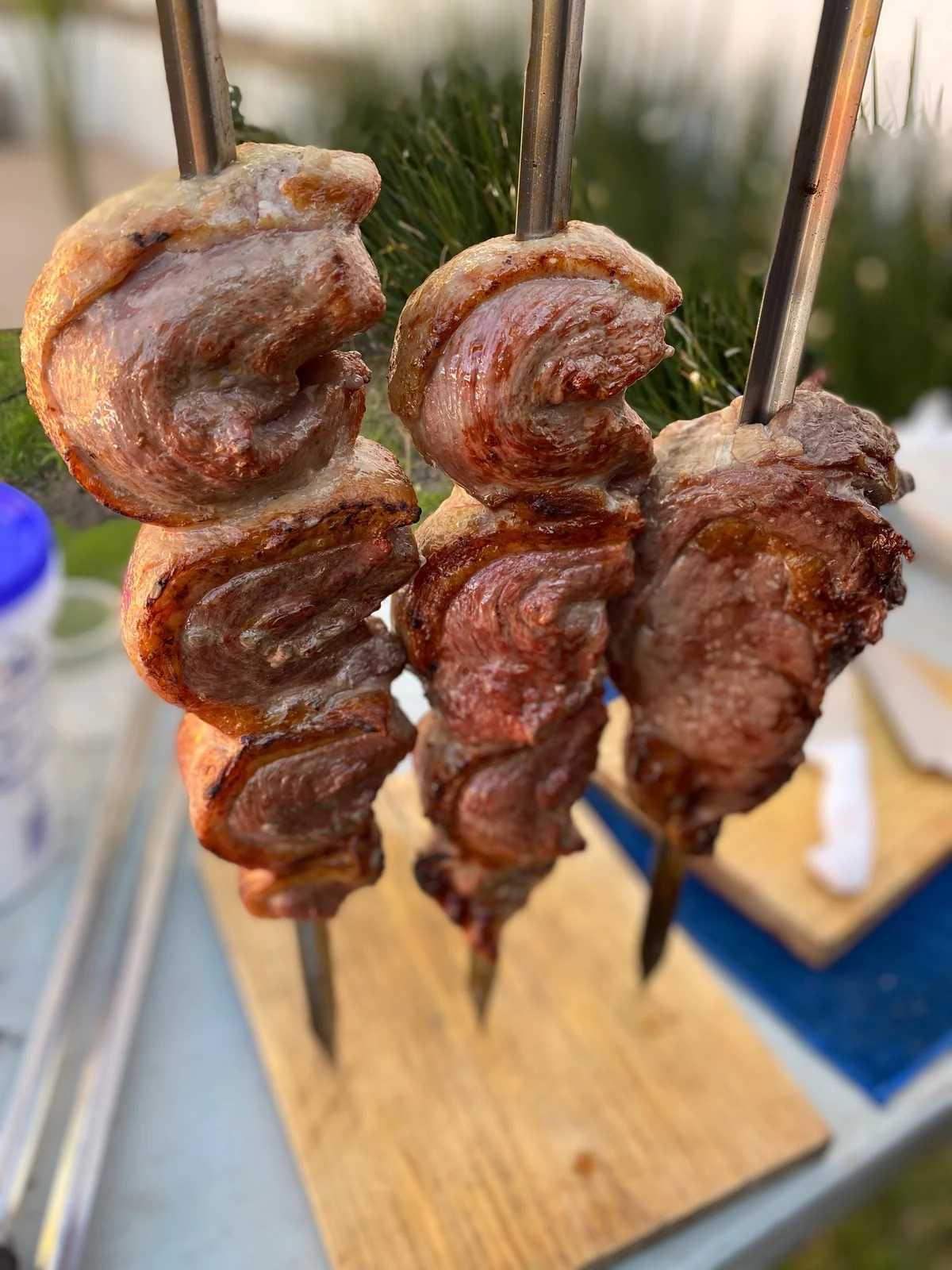 Picanha en espadas brasileñas de Churrascaría GM